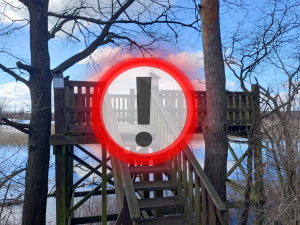 Zamknięta wieża widokowa BbPN - Fosa, TOE Osowiec.